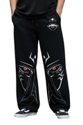 Men’s Baggy Track Pants | Loose Fit Athletic Joggers for Gym, Running & Casual Wear | Breathable Comfort Sweatpants with Elastic Waist & Pockets