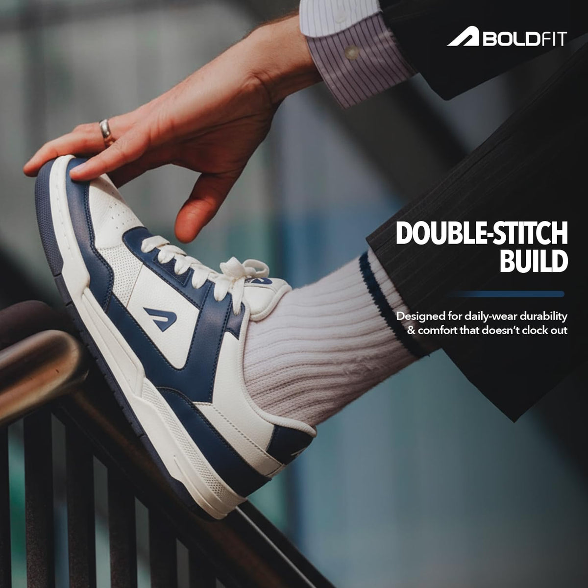 Boldfit Sneakers for Man Lightweight Shoes for Men Comfortable Sneakers for Men Air Mesh Casual Shoes Mens Soft Cushion Insole Lace Up Casual Boys Shoe Sneaker DripBloc