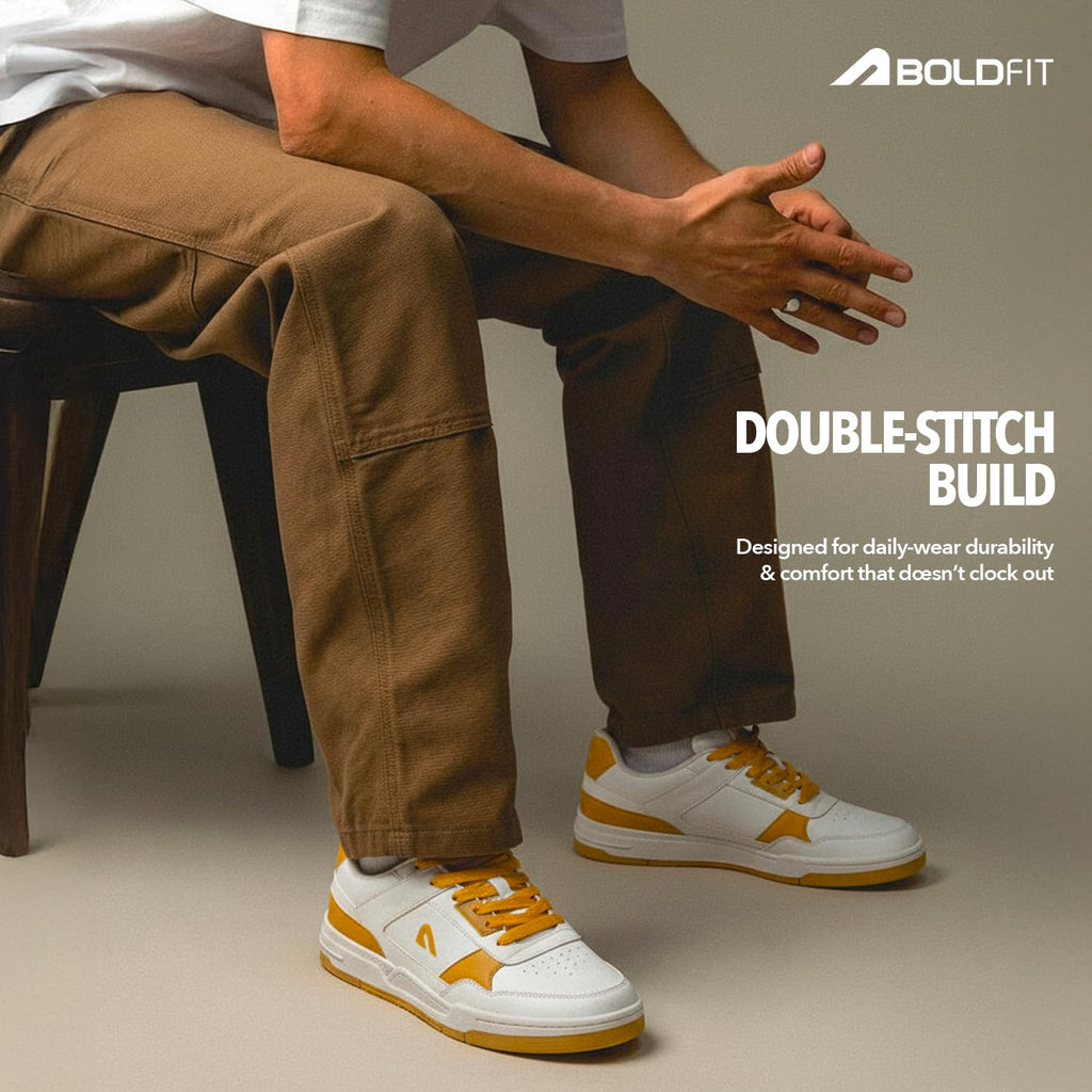 Boldfit Sneakers for Man Lightweight Shoes for Men Comfortable Sneakers for Men Air Mesh Casual Shoes Mens Soft Cushion Insole Lace Up Casual Boys Shoe Sneaker DripBloc