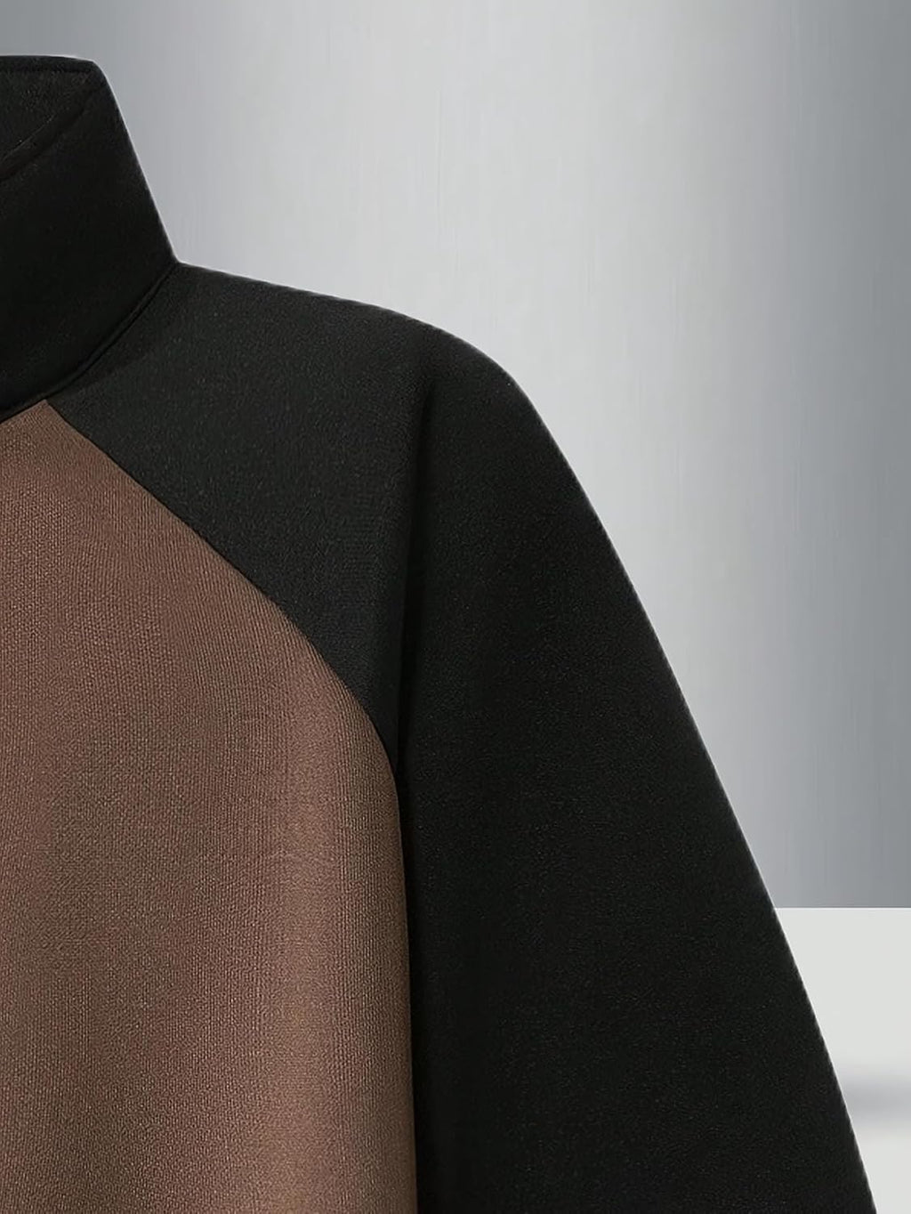 FN3 Half Zipper Color Block Hooded Sweatshirt for Men | Hoodies for Men